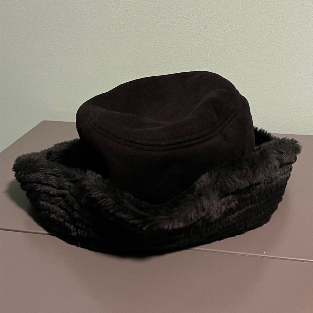 Faux Fur Bucket Hat Fownes